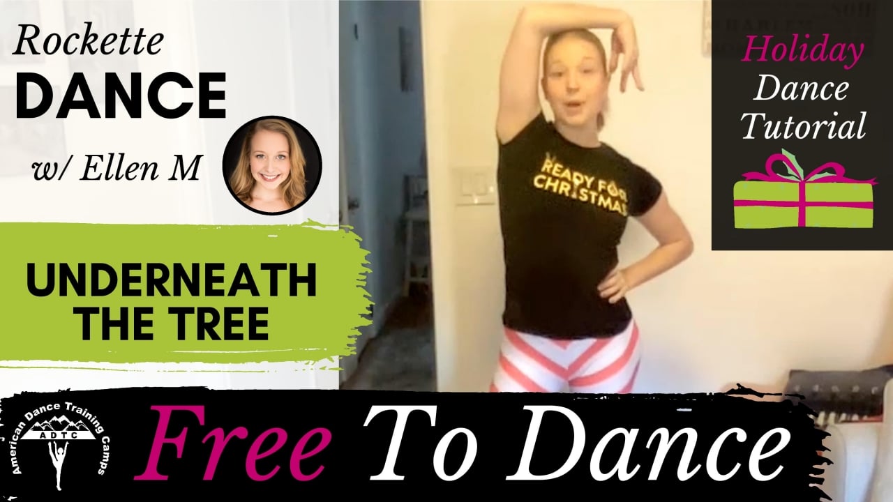 Rockette Jazz Dance Tutorial I Underneath The Tree By Kelly Clarkson